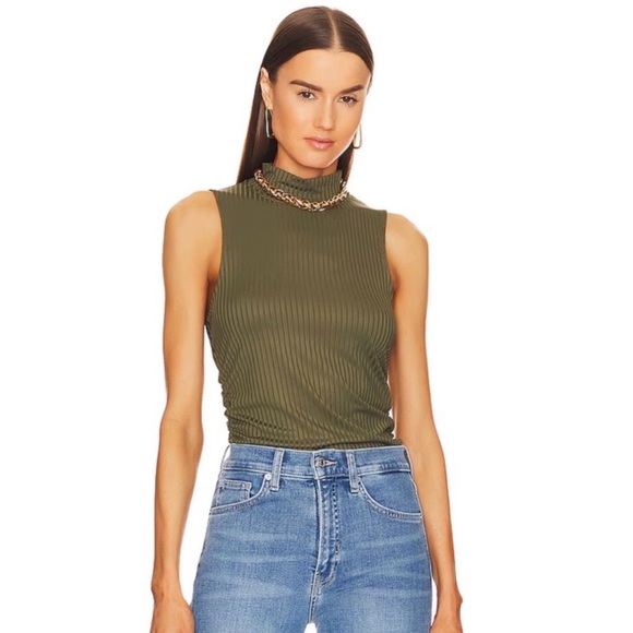 Veronica Beard Tops - Veronica Beard Mobler Tank in Army Green Sz Large